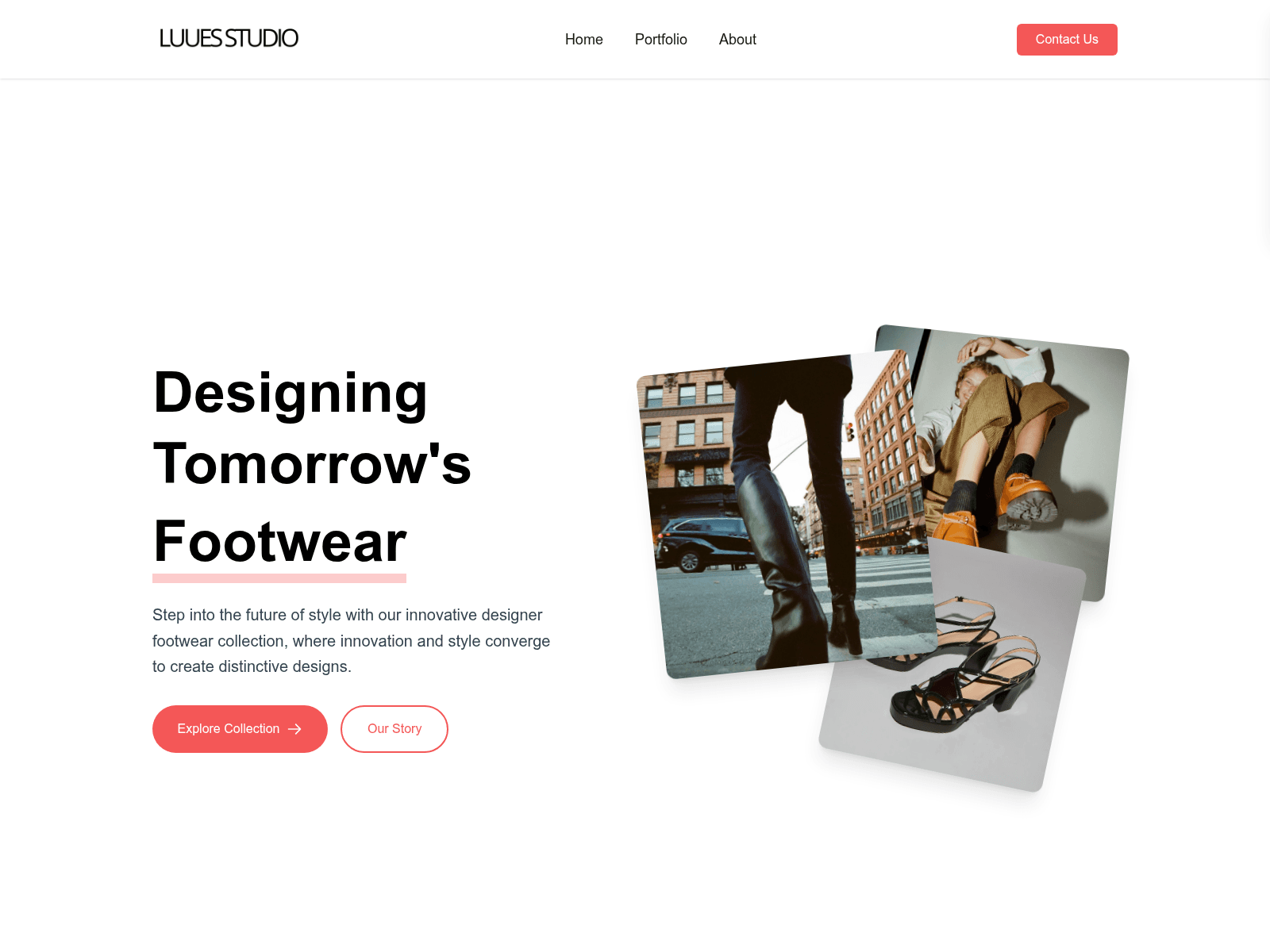 Luues Studio website